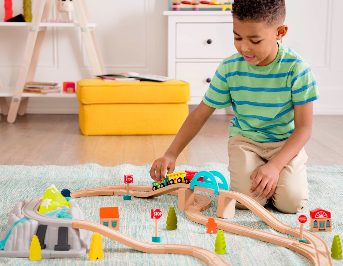 Wood & Wheels - Train Set