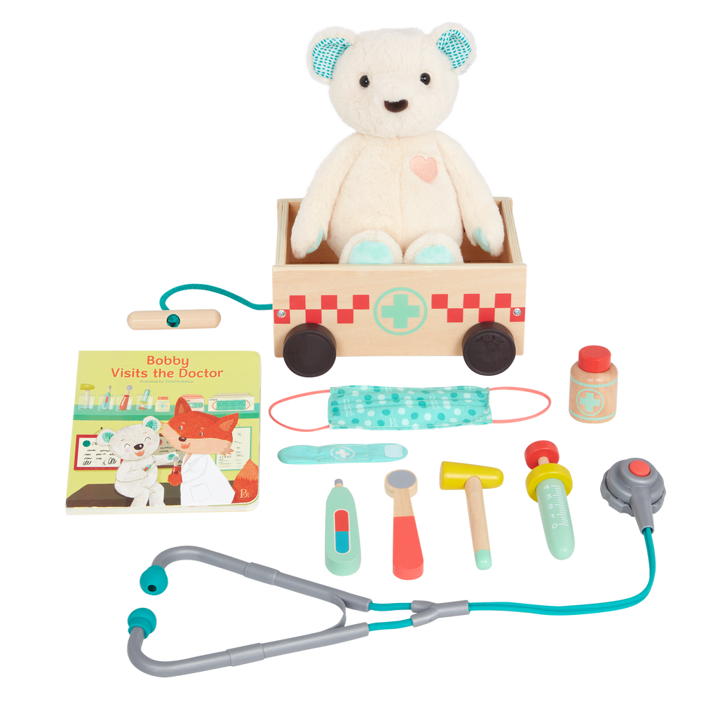 Happyhues - Bobby Bear Playset