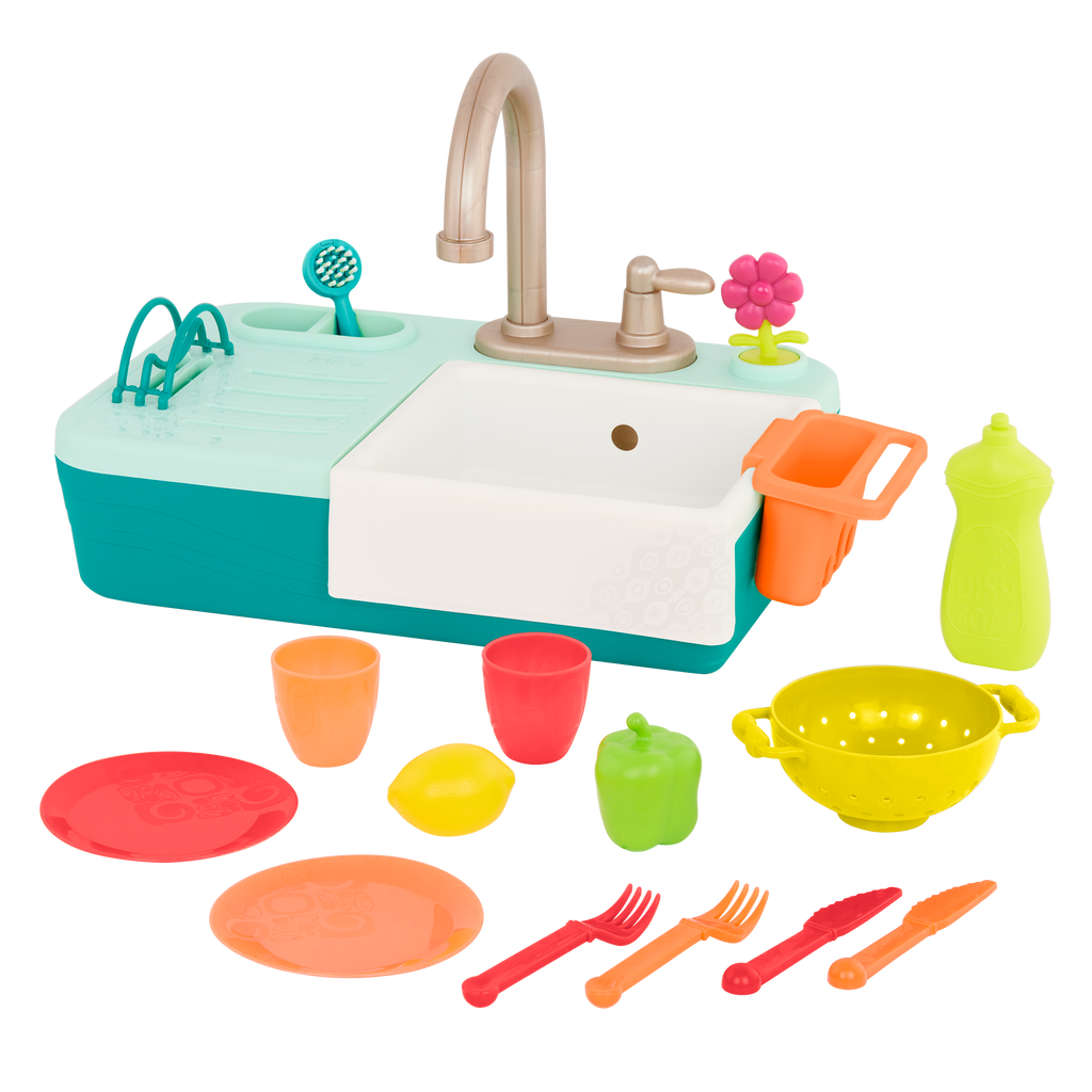Splash-n-Scrub Sink