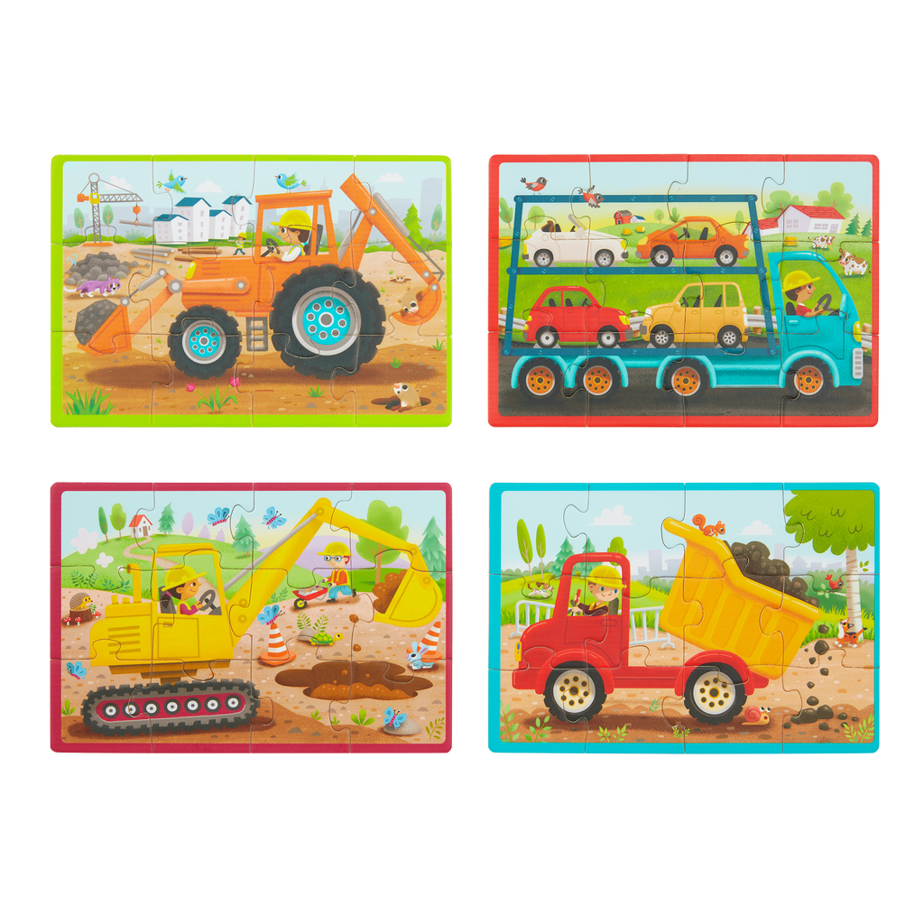 Pack o' Puzzles - Trucks