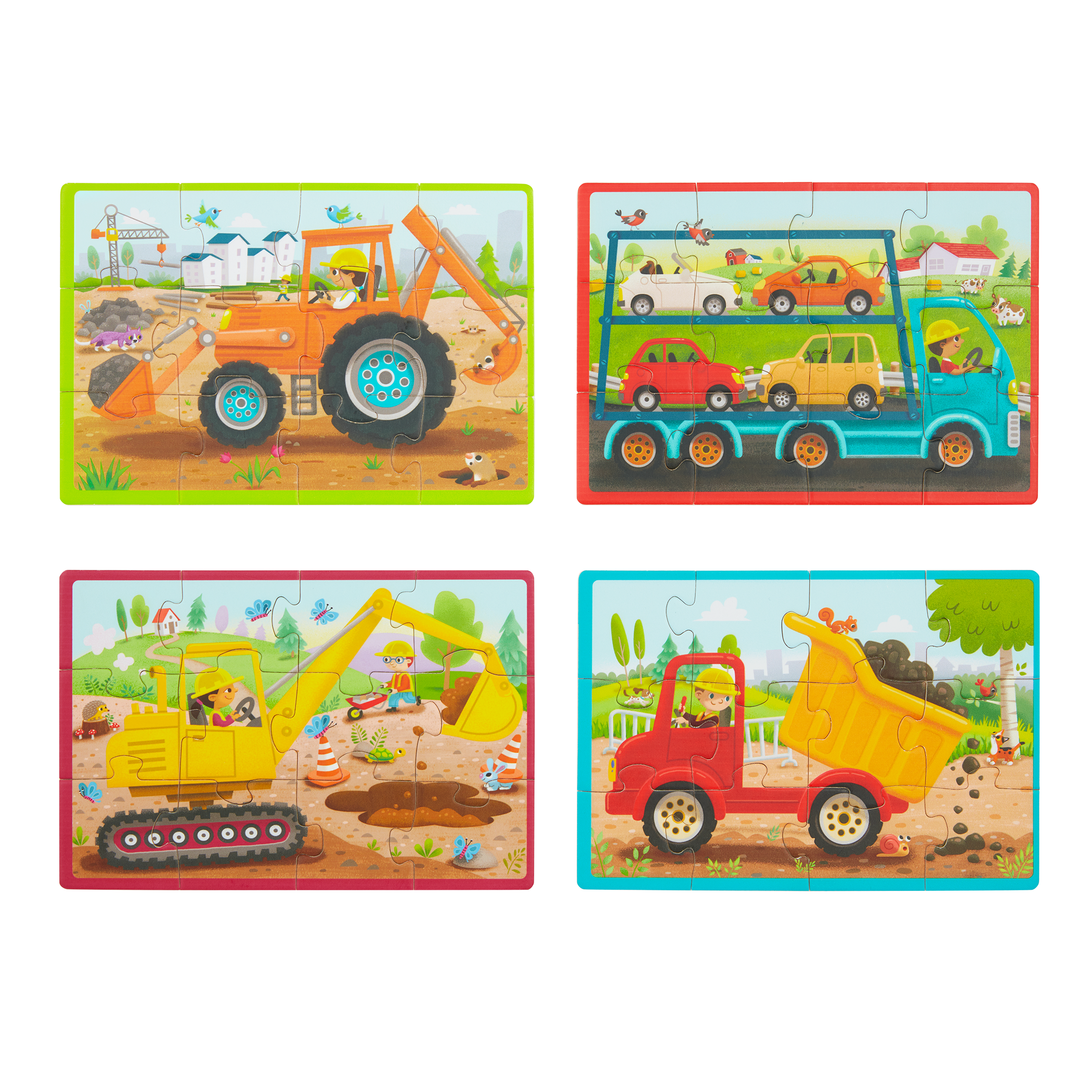 Pack o' Puzzles - Trucks
