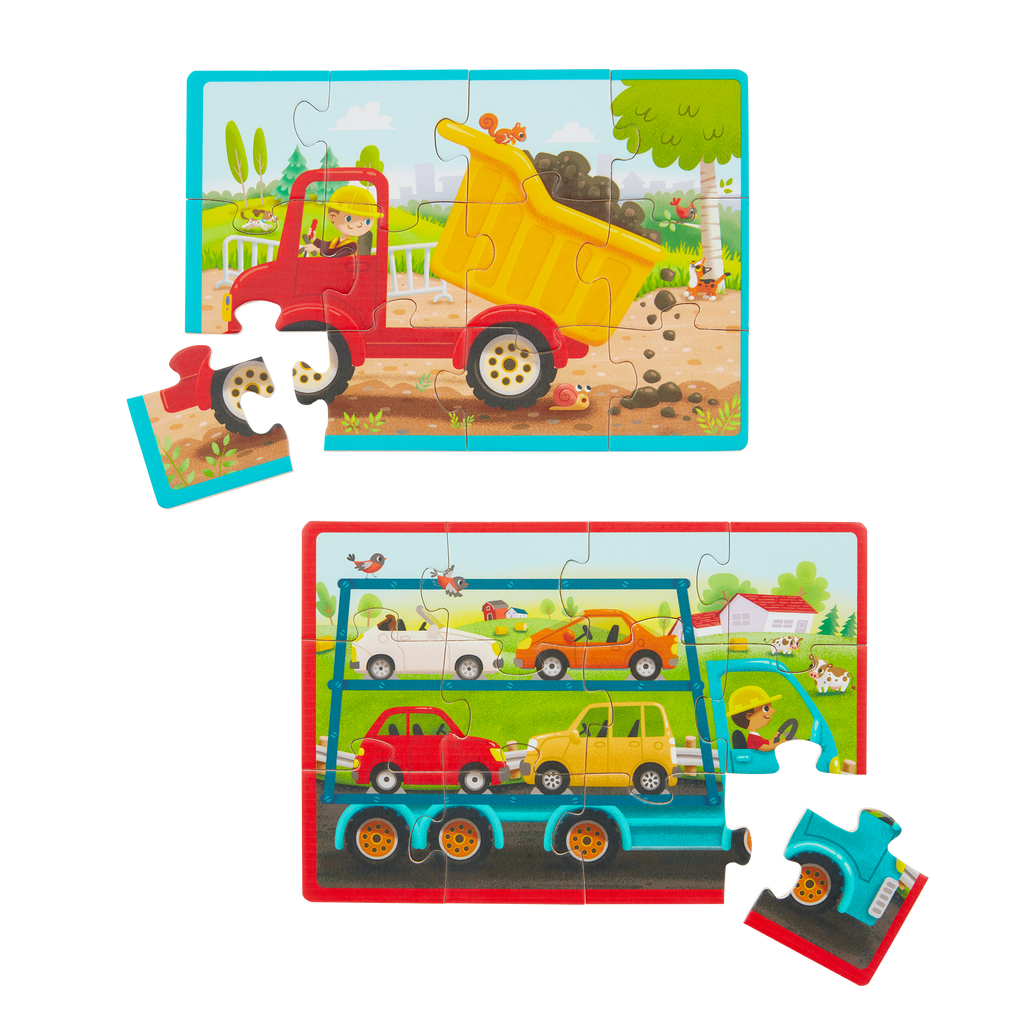 Pack o' Puzzles - Trucks