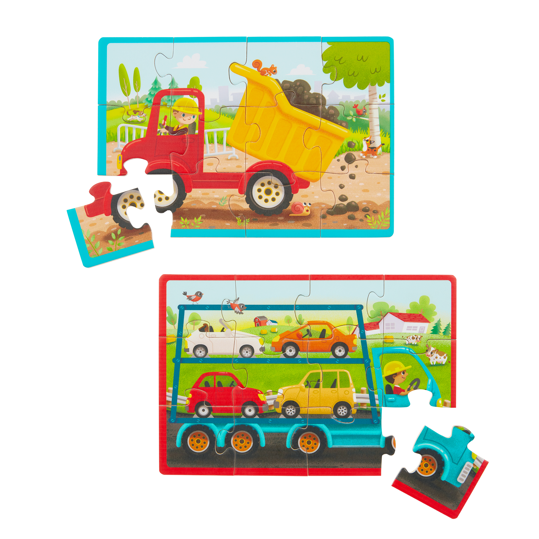 Pack o' Puzzles - Trucks