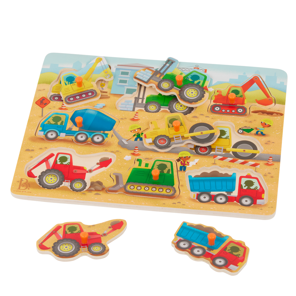 Peek & Explore - Construction Trucks