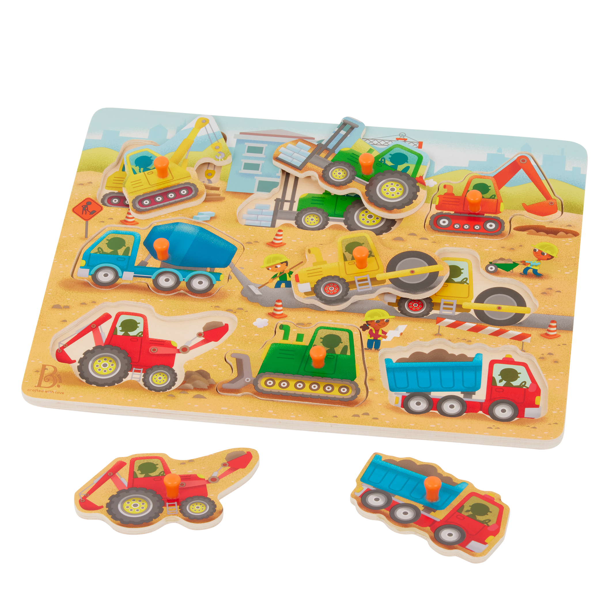 Peek & Explore - Construction Trucks