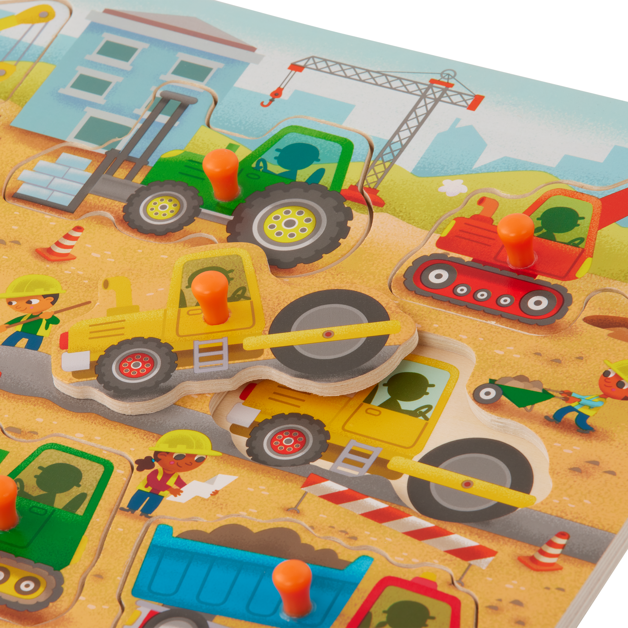 Peek & Explore - Construction Trucks