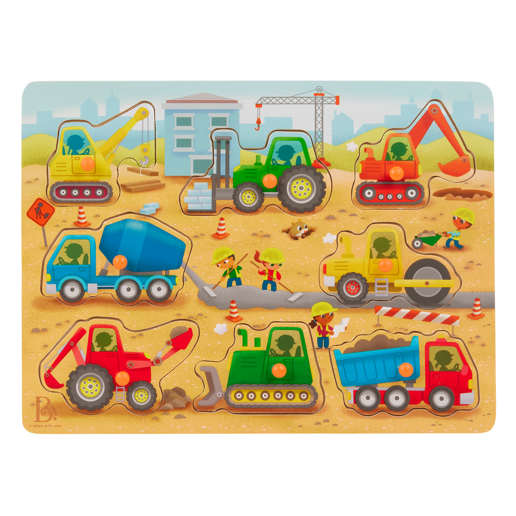 Peek & Explore - Construction Trucks