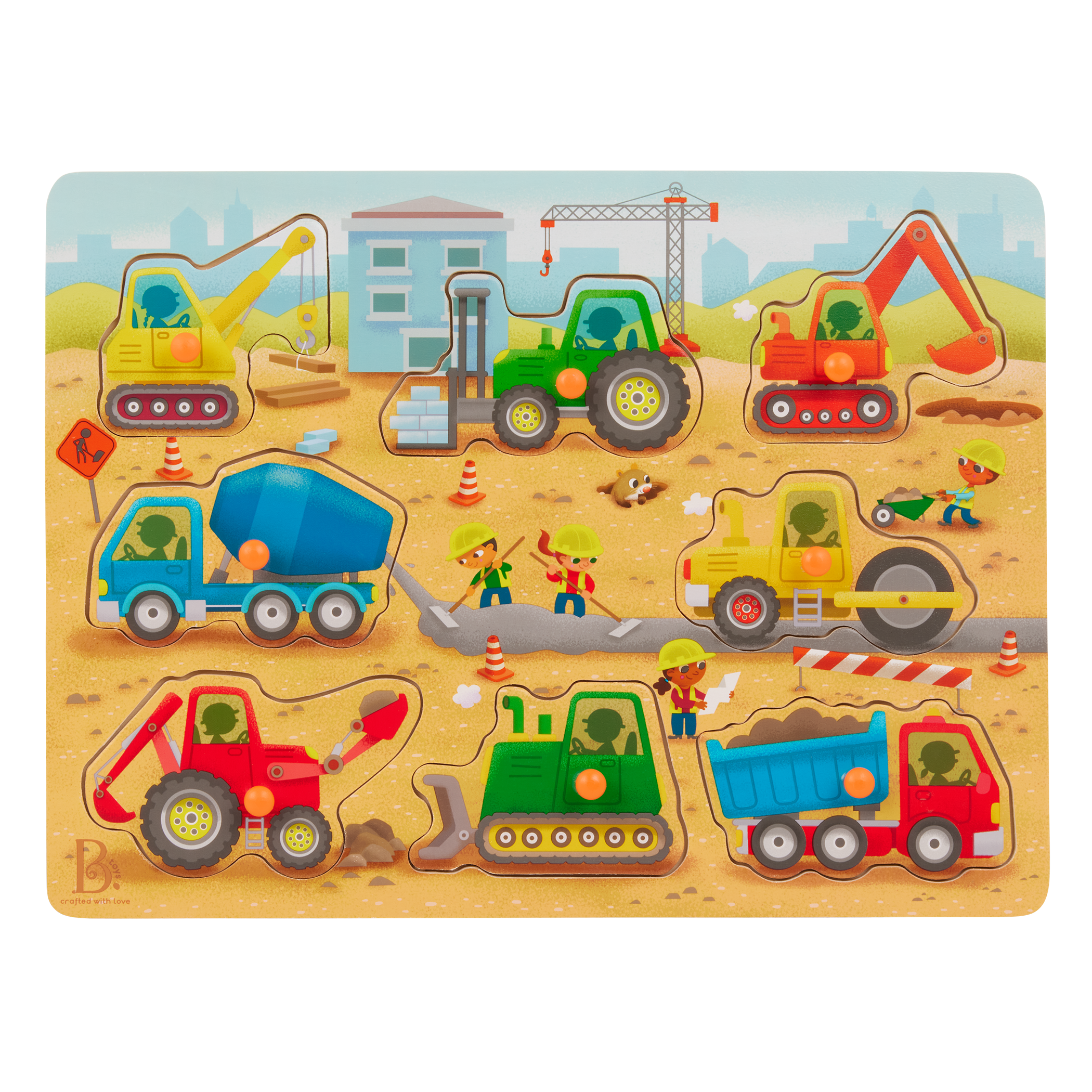 Peek & Explore - Construction Trucks