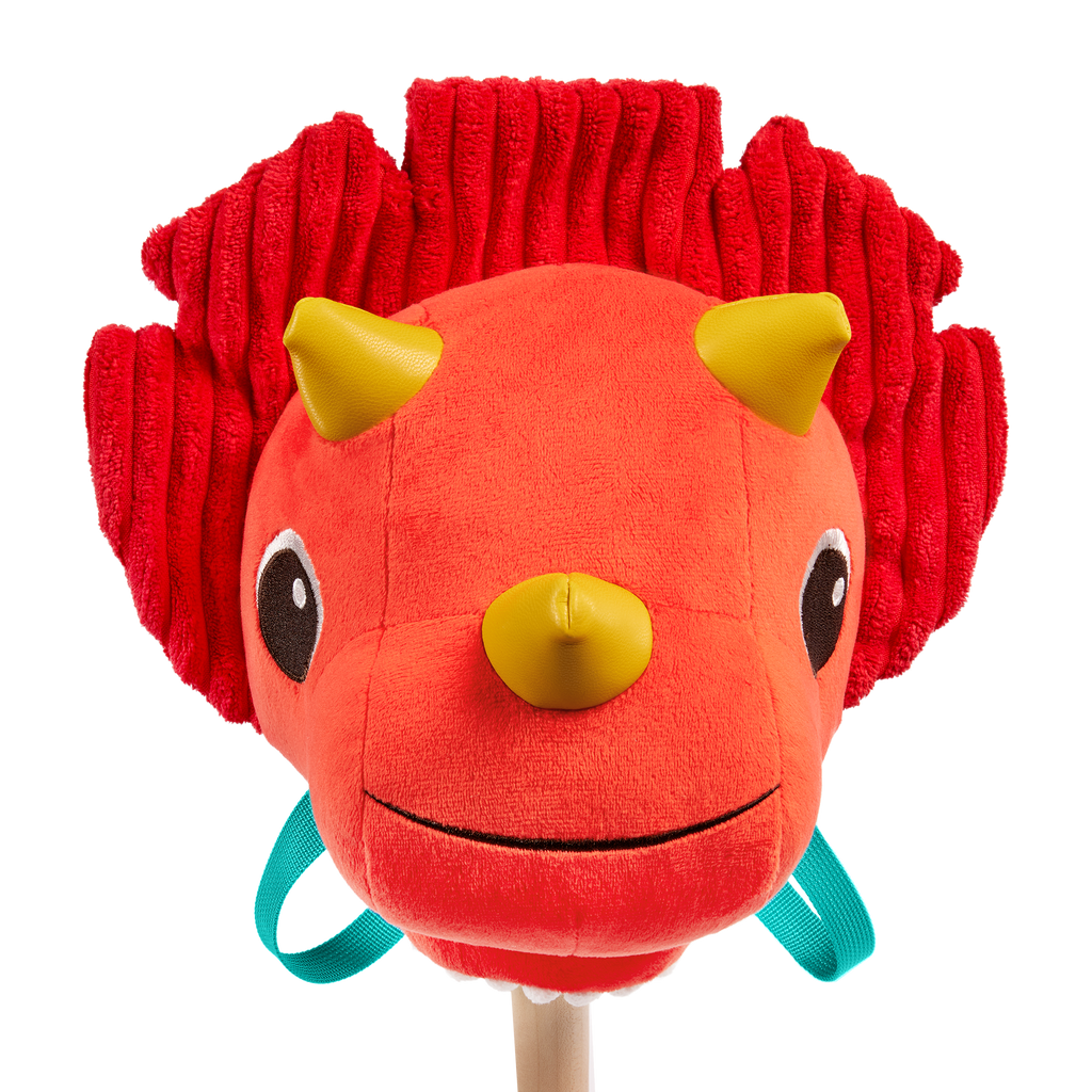Tommy Triceratops Ride-On
